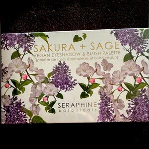 Sakura + Sage Vegan Eyeshadow & Blush Palette